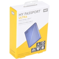 Внешний накопитель WD My Passport Ultra 4TB WDBFTM0040BBL