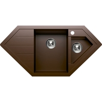 Кухонная мойка Tolero R-114 (коричневый)