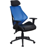 Кресло Signal Q-406 (черный/синий)