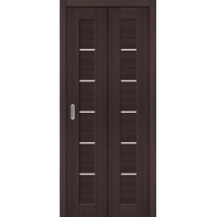 Межкомнатная дверь el'Porta Porta X Порта-22 складная (Wenge Veralinga)