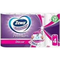 Бумажные полотенца Zewa Premium Decor (4 рулона)