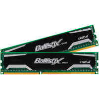 Оперативная память Crucial Ballistix Sport 2x8GB DDR3 PC3-12800 (BLS2CP8G3D1609DS1S00CEU)