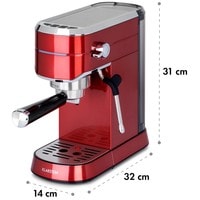 Рожковая кофеварка Klarstein Futura (красный)