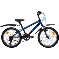 Детский велосипед AIST Pirate 2.0 20 2022 (черный/синий)