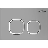 Унитаз подвесной Roxen Cube Bidet One Rimless 6 в 1 StounFix Slim 569118 (кнопка: матовая)