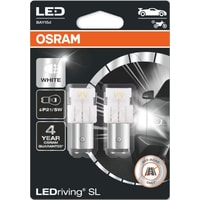 Светодиодная лампа Osram P21/5W LEDriving White Gen3 2шт