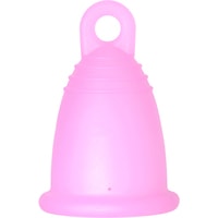 Менструальная чаша Me Luna Soft L кольцо (розовый)