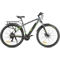 Электровелосипед Eltreco Ultra Max Pro 2022 (серый/зеленый)