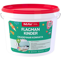 Краска Flagman Kinder 5 л (белый, полуматовый)