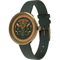 Наручные часы HVILINA Vycinanka Paparac-kvietka (Fern Flower Gold)