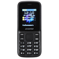 Кнопочный телефон Digma Linx A172 (черный)