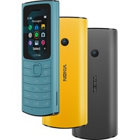 Кнопочный телефон Nokia 110 4G Dual SIM (темно-синий)