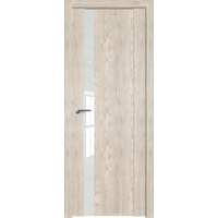 Межкомнатная дверь ProfilDoors 62XN R 80x200 (каштан светлый/стекло белый лак)
