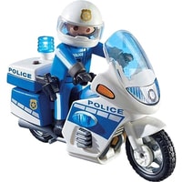 Конструктор Playmobil PM6923 Полицейский мотоцикл со светодиодом