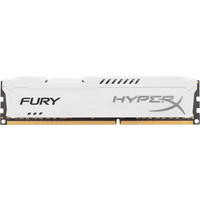 Оперативная память HyperX Fury White 8GB DDR3 PC3-12800 HX316C10FW/8