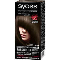 Крем-краска для волос Syoss Salonplex Permanent Coloration 4-98 теплый каштановый