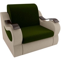 Кресло-кровать Лига диванов Меркурий 100674 80 см (зеленый/бежевый)