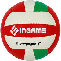 Волейбольный мяч Ingame Start (зеленый/белый/красный)