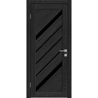 Межкомнатная дверь Triadoors Luxury 573 ПО 60x190 (anthracites/лакобель черный)