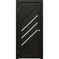 Межкомнатная дверь Triadoors Luxury 572 ПО 55x190 (темный орех/satinato)