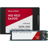 SSD WD Red SA500 NAS 4TB WDS400T1R0A