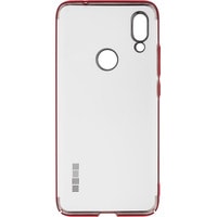 Чехол для телефона InterStep Decor для Xiaomi Redmi 7 (прозрачный/красный)
