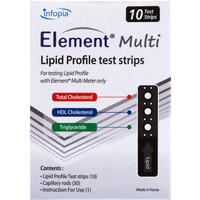 Тест-полоски Infopia Element Multi Lipid Profile 10 шт.