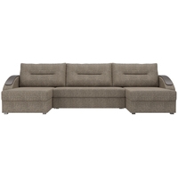 П-образный диван Лига диванов Канзас 101208 (коричневый)