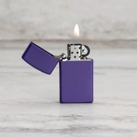 Зажигалка Zippo Slim Purple Matte 1637
