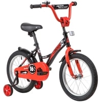 Детский велосипед Novatrack Strike 16 2020 163STRIKE.BKR20 (черный/красный)