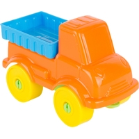 Грузовик Полесье Юный путешественник 55279 Автомобиль грузовой (оранжевый)