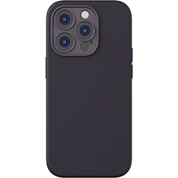 Чехол для телефона Baseus Liquid Silica Gel Case для iPhone 14 Pro (темно-фиолетовый)