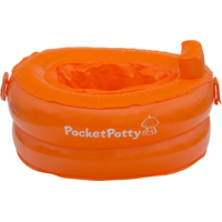 Дорожный горшок Roxy Kids PocketPotty PP-3102R (оранжевый)