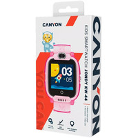 Детские умные часы Canyon Jondy KW-44 (розовый)