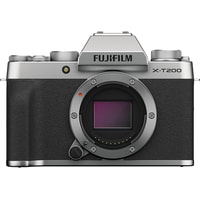 Беззеркальный фотоаппарат Fujifilm X-T200 Body (серебристый)