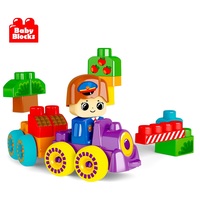 Конструктор Десятое королевство Baby Blocks 03908 Веселый паровозик