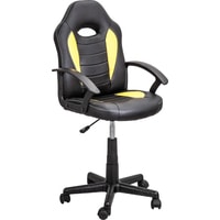 Компьютерное кресло AksHome Race (черный/желтый)