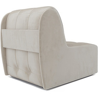 Кресло-кровать Мебель-АРС Барон №2 (бархат, бежевый Star Velvet 6 Light Beige) в Лиде