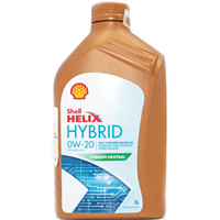Моторное масло Shell Helix Hybrid 0W-20 1л