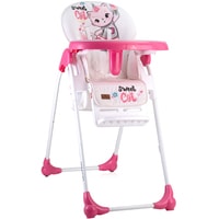 Высокий стульчик Lorelli Oliver 2020 (pink cat)