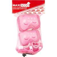Комплект защиты Maxiscoo MSC-PR61901M (M, розовый)
