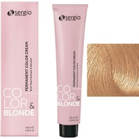 Крем-краска для волос Sergio Professional Color&Blonde 10.003 очень светлый блондин натур. карамельный лед