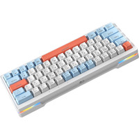 Клавиатура Cyberlynx ZA63 White Blue Orange (TNT Yellow)
