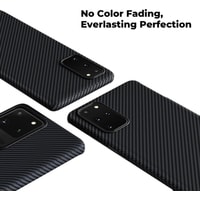 Чехол для телефона Pitaka Air Case для Samsung Galaxy S20+ (черный)