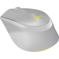 Мышь Logitech M330 Silent Plus (серый/желтый)
