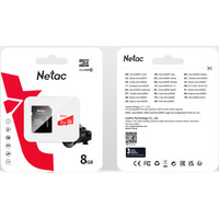 Карта памяти Netac microSDHC P500 ECO 8GB