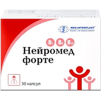 Витамины, минералы Med-Interplast Нейромед Форте, 30 капс.