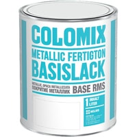 Автомобильная краска Colomix Metallic Basislack 0.75л Черный UNI 43865842