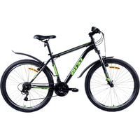 Велосипед AIST Quest 26 р.16 2020 (черный/зеленый)