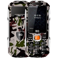 Кнопочный телефон BQ-Mobile BQ-2432 Tank SE (армейский зеленый)